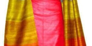 Silk Suit Material with Heavy Dupatta