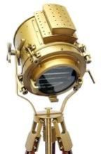 Brass Spotlight Searchlight