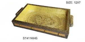 German Oxidised Serving Tray