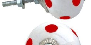 Ceramic Knob Available in Different Colours