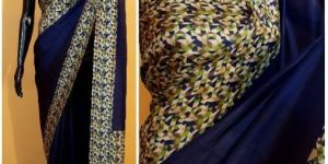 Printed Crepe Silk Saree