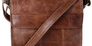 Unisex Sling Leather Bags