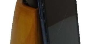 Wooden Pen Holder Cum Mobile Holder