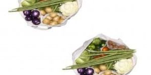 Vegetables Grocery Bag with Military Pouch for Systematic Storage