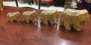 Wooden Elephant Statue