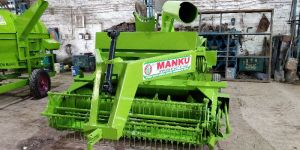 Tractor Mounted Straw Reaper