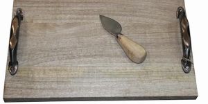 Wooden Cheese Cutting Trey