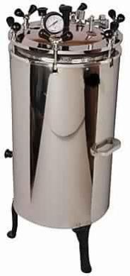 VERTICAL AUTOCLAVE DOUBLE DRUM