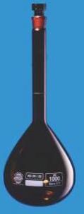 VOLUMETRIC FLASK AMBER COLOUR