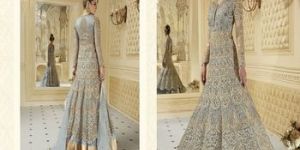 GLOSSY DESIGN NET ANARKALY LONG SALWAR SUIT