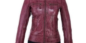 Ladies Leather Jacket