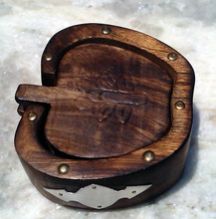 Handpolished Wooden Set of 6 Coaster