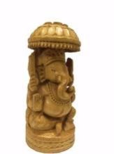 Wooden Handicraft Hand Carved Lord Ganesha