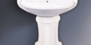 Plain Pedestal Wash Basin