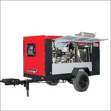 Trolley Mounted Screw Air Compressors