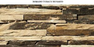 Romano Tobaco Mosaico Quartz Stone