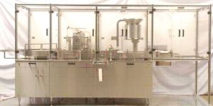 Vial Filling Stoppering & Capping Machine
