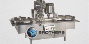 Injectable Powder Filling with Rubber Stoppering Machine