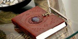 ZNT BAGS Premium Quality Leather Diary Journal Handmade Papers Notepad Writing Book