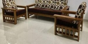 Solid Wooden Sofa Set