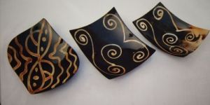 Horn and Bone Platters