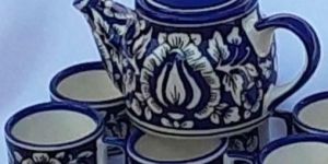 Mughal Paiting Tea Set