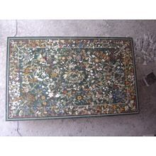 Green Pietre Dure Table Top