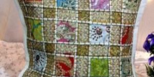 White Cotton Handmade Throw Decorative Pillow