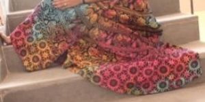 Zen Indian Mandala Wrap Round Skirt