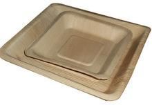 Palm Leaf Made Rectangular Tray