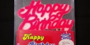 Happy Birthday Candle