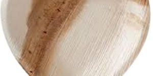 Heart Shaped Areca Leaf Plate