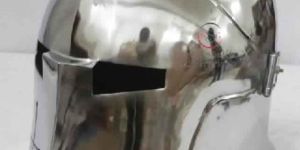 Visored Barbuta Helmet