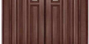 Fancy Teak Wood Door
