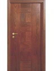 Simple Teak Wood Door