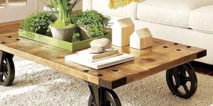 Wooden Portable Coffee Table