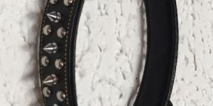 Leather Dog Collar Spikes