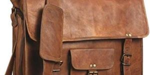 Leather Messenger Bag