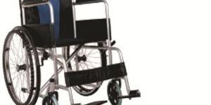 Blue Cushion Wheelchair