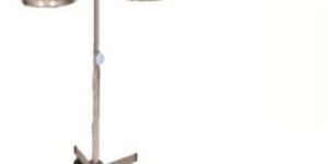 Stainless Steel Double Bowl Stand