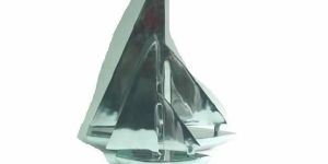 Aluminium Ship Replica with Mirror Polish Made by Cast Process