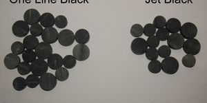 Buffalo Horn Black Buttons Blanks
