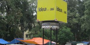 Traffic Booth Advertising