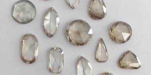 Champagne Rose Cut Diamond