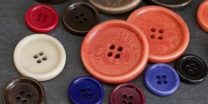 Colored Corozo Button