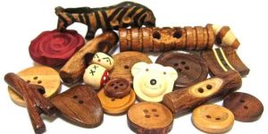 Designer Buffalo Horn Button