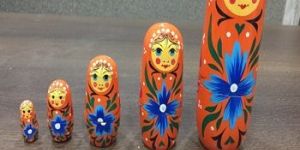 Wooden Handicraft Rusian Dolls