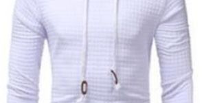 Mens White Hoodies