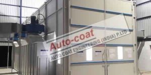 Water Wash Downdraft Booth