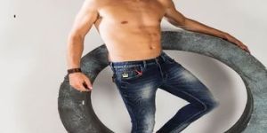 Casual Fitted Mens Jeans